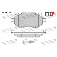 Тормозные колодки дисковые, комплект FTE Renault Megane (K9) 4 Универсал 1G1 TH BL2873A1