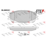 Тормозные колодки дисковые, комплект FTE BL2885A1 5CX Y7V 1439895866