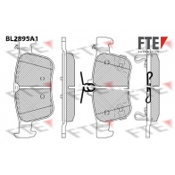 Тормозные колодки дисковые, комплект FTE BL2895A1 1439895876 V FK2LWN