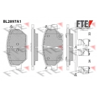 Тормозные колодки дисковые, комплект FTE 8FI 9FTK 1439895879 BL2897A1