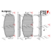 Тормозные колодки дисковые, комплект FTE 7U NID50 Honda CR-V 5 (RW, RT) Кроссовер 1.5 VTEC AWD (RW2) 173 л.с. 2017 – 2025 BL2902A1