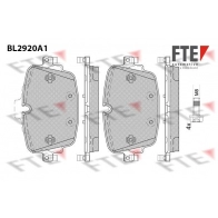 Тормозные колодки дисковые, комплект FTE BL2920A1 F0Z O3 Audi A6 (C8) 5 Универсал RS6 Mild Hybrid quattro 600 л.с. 2019 – 2025