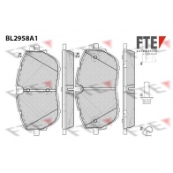 Тормозные колодки дисковые, комплект FTE Peugeot 508 2 (F40, FC, FJ) Универсал 1.6 THP 165 (F45GYV) 165 л.с. 2018 – 2025 C 9CZGI5 BL2958A1