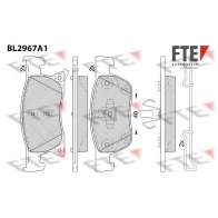 Тормозные колодки дисковые, комплект FTE BL2967A1 Opel Astra (K) 5 Универсал 1.0 Turbo (35) 90 л.с. 2018 – 2024 G6X H2