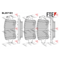 Тормозные колодки дисковые, комплект FTE Opel Astra (K) 5 Универсал 1.4 Turbo (35) 100 л.с. 2015 – 2024 G4C7 XW BL2971B1