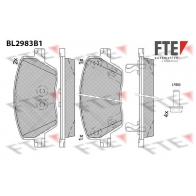 Тормозные колодки дисковые, комплект FTE CJ G2TA2 Fiat Tipo (356) 2 Седан 1.6 D (356SxG1B) 114 л.с. 2016 – 2025 BL2983B1