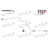 Тормозной шланг FTE Volvo V60 1 (155) Универсал 1.6 DRIVe 114 л.с. 2011 – 2015 169E.865E.1.1 VODMW SU