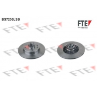 Тормозной диск FTE BS7206LSB 22WJ WG8 Citroen DS4 1 (PF2) Хэтчбек 1.6 VTi 120 120 л.с. 2011 – 2015