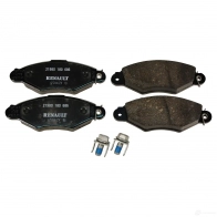 Оригинальные передние тормозные колодки Kangoo / Rapid RENAULT 21635722 5F Q7ET 7701208142 - Изображение 2