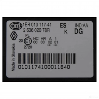 Оригинальная галогенная левая фара Master 3 с 02,2010 RENAULT 2 UB1QK 260602078R 1438177900 - Изображение 5