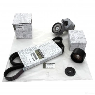 Оригинальный комплект приводного ремня LAGUNA 2 MASTER 2 TRAFIC 2 RENAULT 117200713R 0 8375R 23136322 - Изображение 1