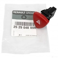 Кнопка аварийной сигнализации RENAULT 252904889R 28075764 J6PTL 5 - Изображение 1