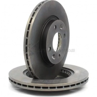 Оригинальный передний Тормозной диск Logan Sandero Kubistar RENAULT 1440000566 402062984R M MIOCU - Изображение 2