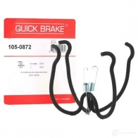 Ремкомплект тормозных накладок QUICK BRAKE 1437696813 1050872 BEY4SR U - Изображение 2
