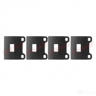 Ремкомплект колодок QUICK BRAKE w1214 1437699692 I4 NUPLS