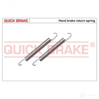 Ремкомплект колодок ручника QUICK BRAKE 1050480 1437696825 QS NHT - Изображение 5