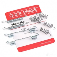Ремкомплект колодок ручника QUICK BRAKE 1437696826 1050868 47G9 M - Изображение 2