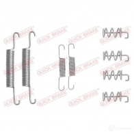 Ремкомплект колодок ручника QUICK BRAKE 1050831 1437696831 C3WO HV6 - Изображение 6