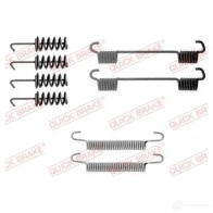 Ремкомплект колодок ручника QUICK BRAKE 1437696846 1050775 81VUG OP