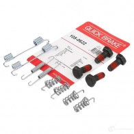 Ремкомплект колодок ручника QUICK BRAKE 1437697488 1050622 H2D 3AEC - Изображение 2