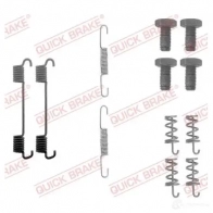 Ремкомплект колодок ручника QUICK BRAKE 1437697488 1050622 H2D 3AEC - Изображение 4