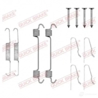 Ремкомплект колодок ручника QUICK BRAKE 45 RIE 1050808 1437697480 - Изображение 5