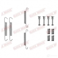 Ремкомплект колодок ручника QUICK BRAKE 1050621 1437696988 X3 TH6M