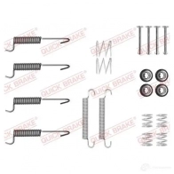Ремкомплект колодок ручника QUICK BRAKE 3SNWA N1 1050047 1437697001