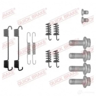 Ремкомплект колодок ручника QUICK BRAKE 1050878 Q5Q1 DB 1437696959
