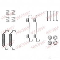 Ремкомплект колодок ручника QUICK BRAKE OH5 RB 1050052 1437696966