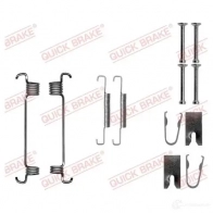 Ремкомплект колодок ручника QUICK BRAKE 6QTQ KU3 1437696987 1050875 - Изображение 4