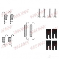Ремкомплект колодок ручника QUICK BRAKE PU FCCS7 1050850 1437697483 - Изображение 4