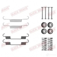 Ремкомплект колодок ручника QUICK BRAKE 1050897 2U0 BGGJ 1437697475
