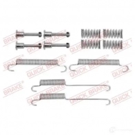 Ремкомплект колодок ручника QUICK BRAKE 1050892 1437697485 2OK V6B - Изображение 4