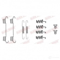 Ремкомплект колодок ручника QUICK BRAKE 1050051 1437697479 CD0 LV1