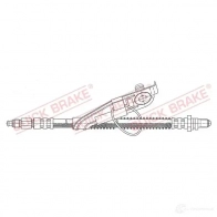 Тормозной шланг QUICK BRAKE 42917 1437702908 78O9 0