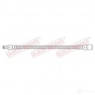 Тормозной шланг QUICK BRAKE ABC 1SZ 1438371868 37039