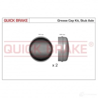 Колпак подшипника колеса QUICK BRAKE 9821k 1437696770 ZUGS 6