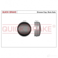 Защитный пыльник QUICK BRAKE 528L GUC 1437696713 9821