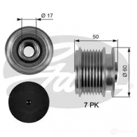 Обгонная муфта генератора GATES 410968 3OBN UD 5414465897719 oap7058
