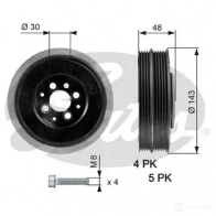 Шкив коленвала GATES tvd1015a TVD1015 413427 SET 84