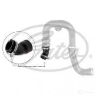 Патрубок интеркулера GATES Ford Ranger 6 (T6, TKE) Пикап 3.2 TDCi 4x4 200 л.с. 2011 – 2025 KE 8UKDE 090933