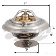 Термостат ож GATES th14387g1 IV49 M52 412971 5414465156984 - Изображение 5