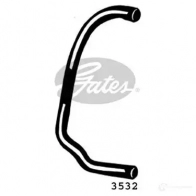 Патрубок радиатора, шланг GATES 3532 JE1D TE 5412571018899 405007