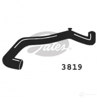 Патрубок радиатора, шланг GATES 5414465132469 NQ 5Y7O 3819 405259
