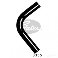 Патрубок радиатора, шланг GATES 2 P5NH6S 5412571017670 3335 Chevrolet Lacetti 1 (J200) Седан 1.8 122 л.с. 2005 – 2013