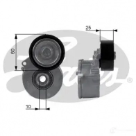 Натяжной ролик приводного ремня GATES Peugeot Boxer HY2 LPU t38236 5414465281501