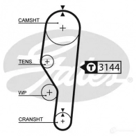 Ремень ГРМ GATES Fiat Palio (178) 1 Хэтчбек 1.5 84 л.с. 2004 – 2024 5635xs 5414465730573 MT7 3IZY