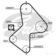 Комплект ремня ГРМ GATES 5212 XS Volvo S40 1 (644) Седан 1.9 TD 90 л.с. 1995 – 1999 T41157 k015212xs