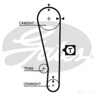 Комплект ремня ГРМ GATES T41037 408981 52 83XS k025283xs